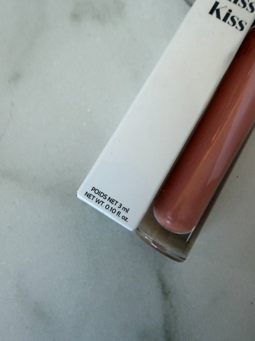 RÓEN Beauty Kiss My Liquid Lip Balm Shimmer Rumor 3ml New With Box - Picture 2 of 5
